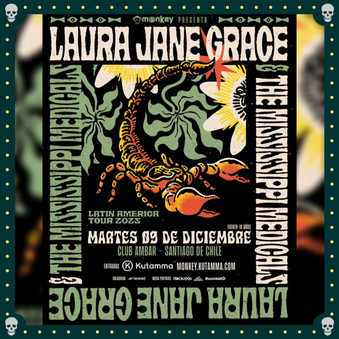 Laura Jane Grace vuelve a Chile presentando su nuevo proyecto